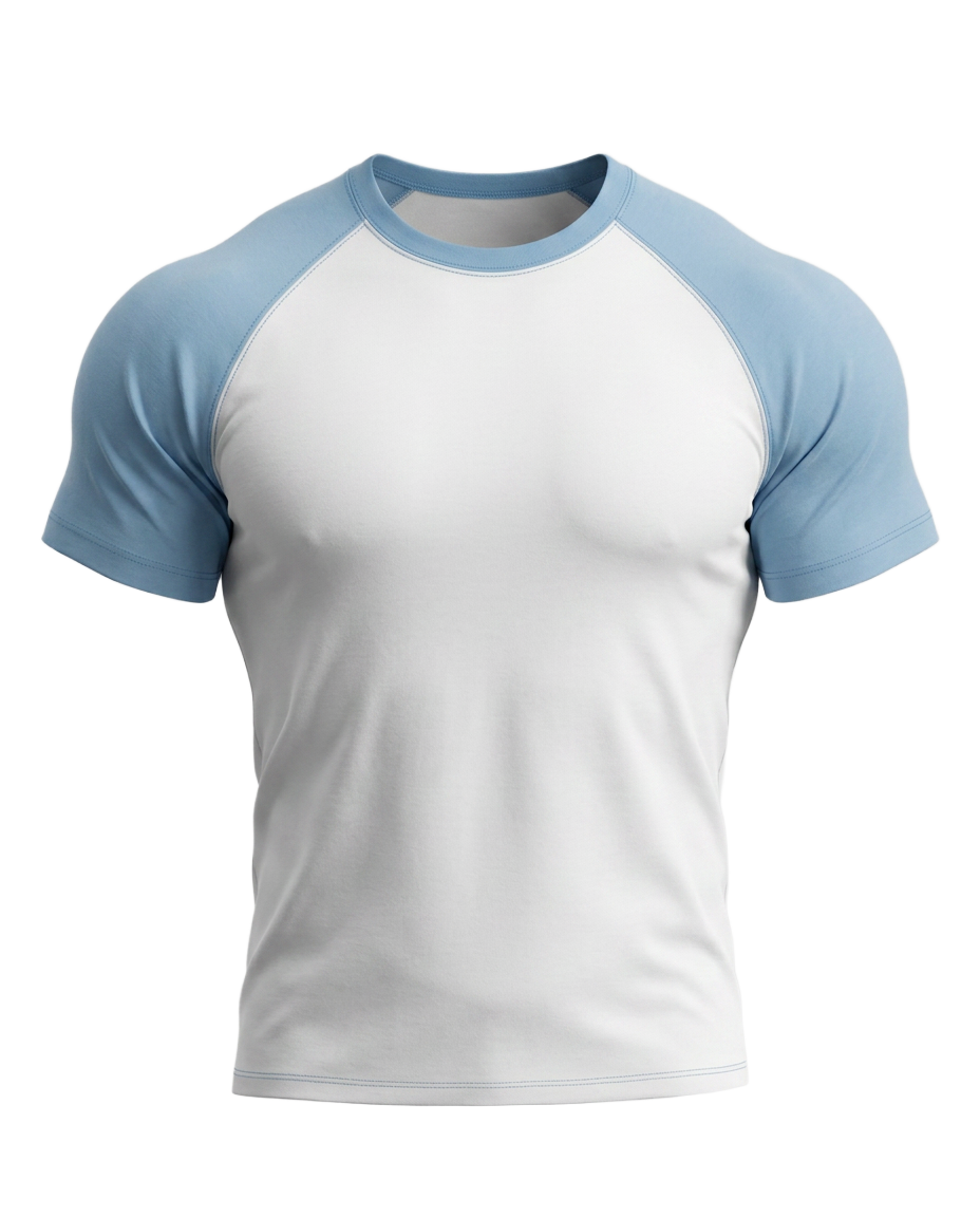 Raglan T-Shirt Light blue