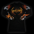 OBLIVION COMPRESSION 'LAVA (LONG SLEEVES & HIGH NECK)